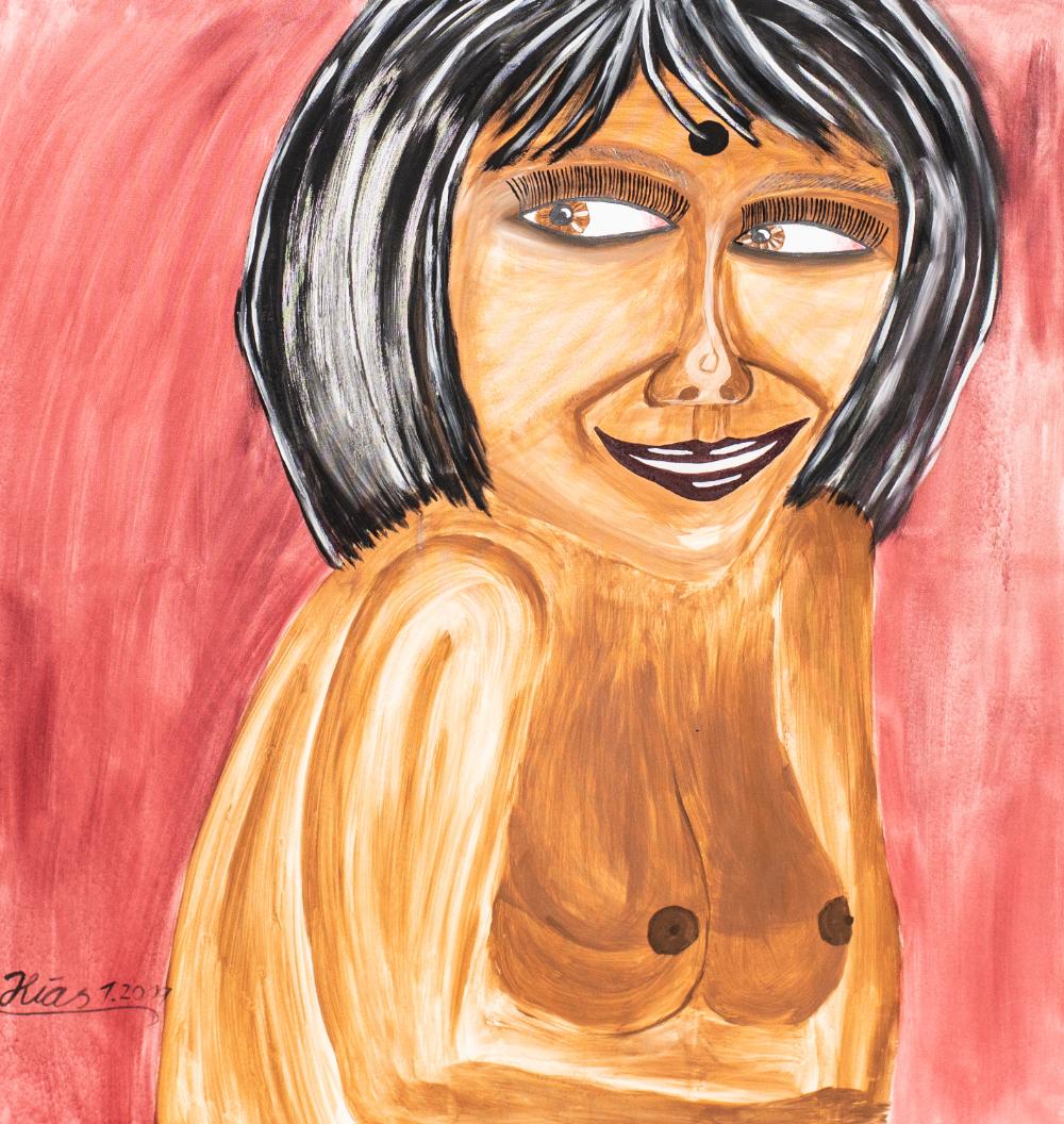 Elefantenhias Kunstwerk