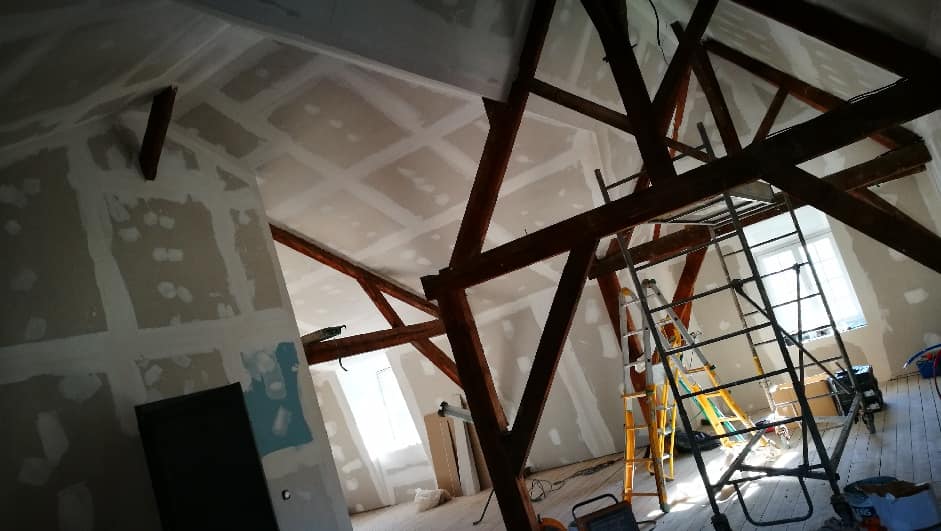 Préparation avant mise en peinture