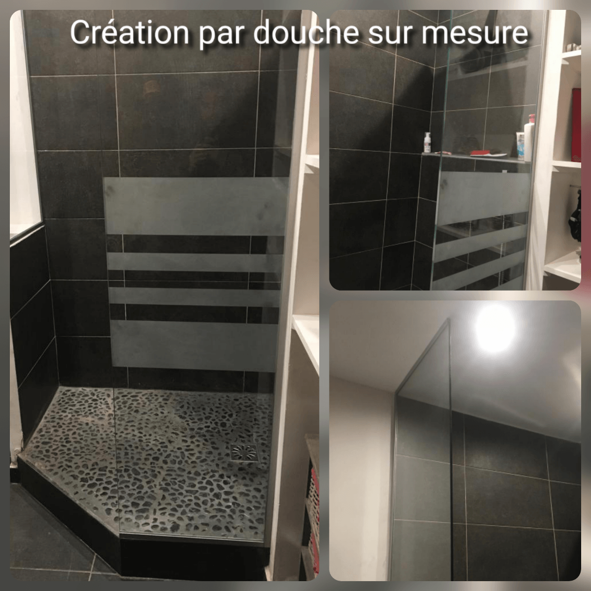 Création de pare douche sur mesure