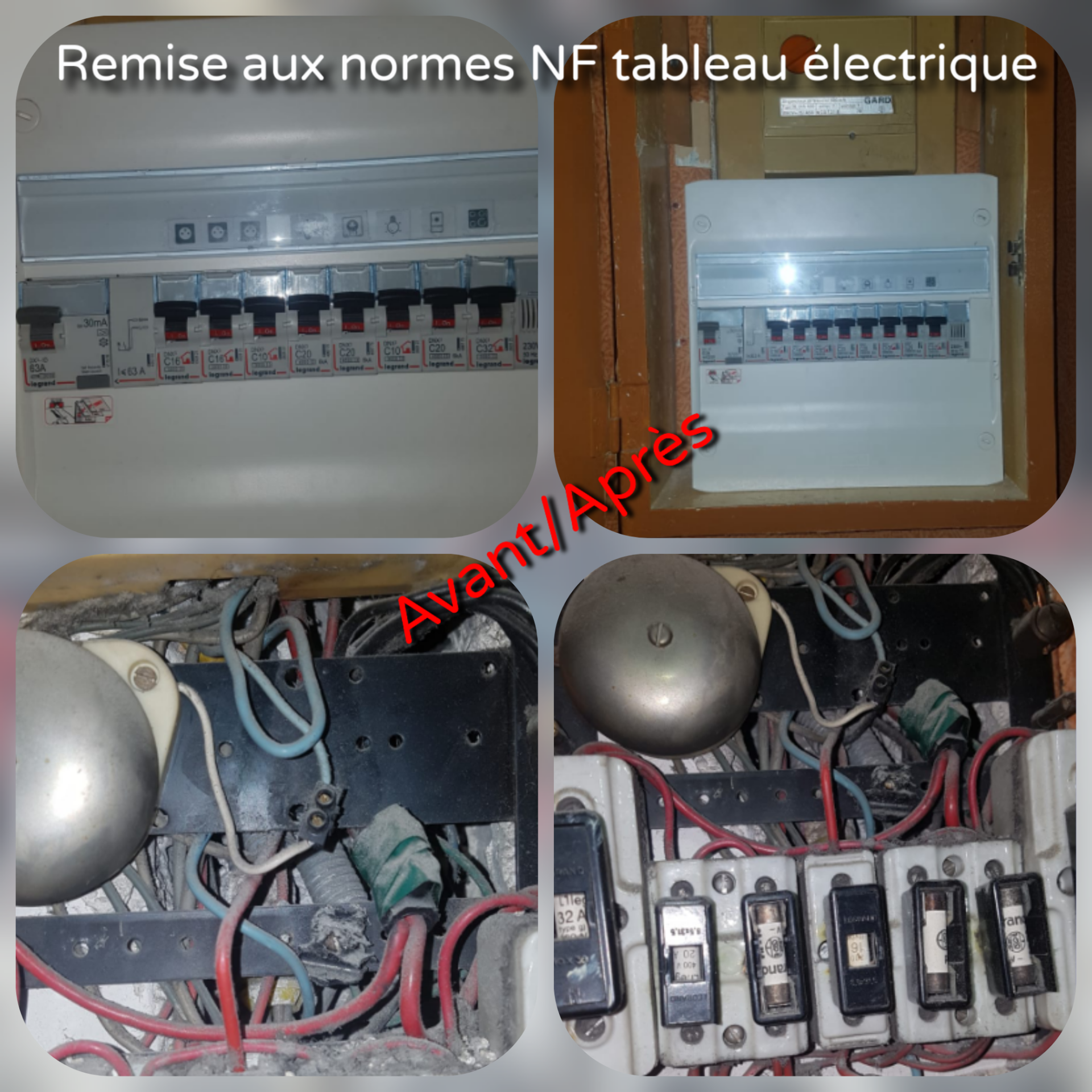 Remise aux normes tableau électrique