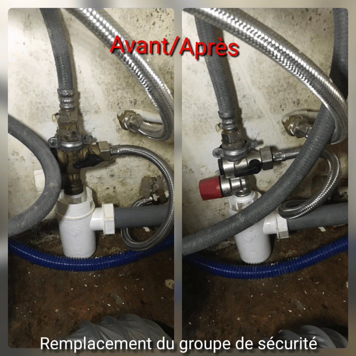 Remplacement d’un groupe de sécurité