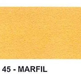 Un primer plano de un trozo de papel amarillo con la palabra marfil escrita en él.