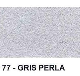 Un primer plano de un trozo de papel con la palabra gris perla.