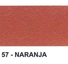 Un primer plano de un trozo de papel con la palabra naranja escrita en él.