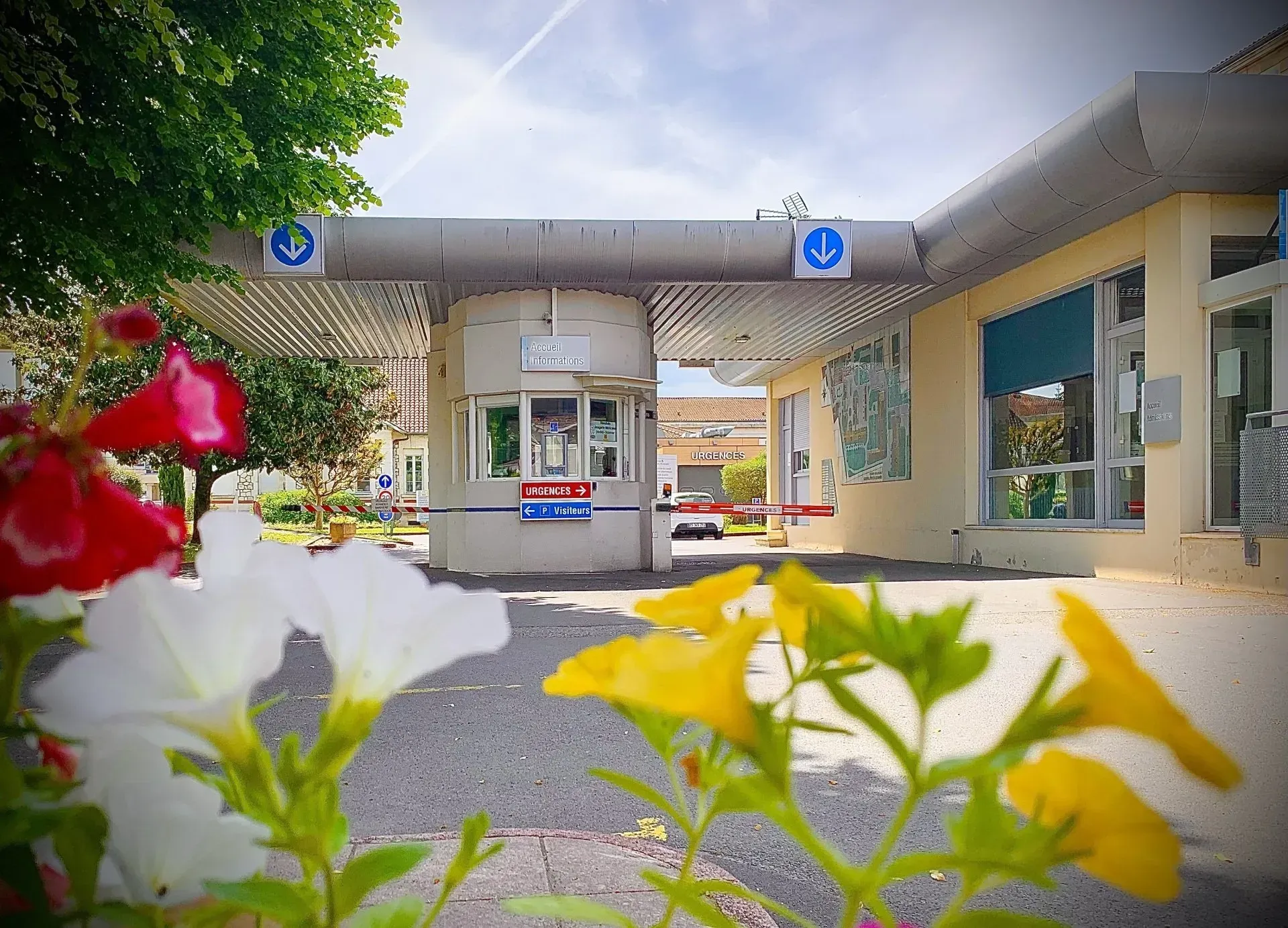 Entrée de l'hopital