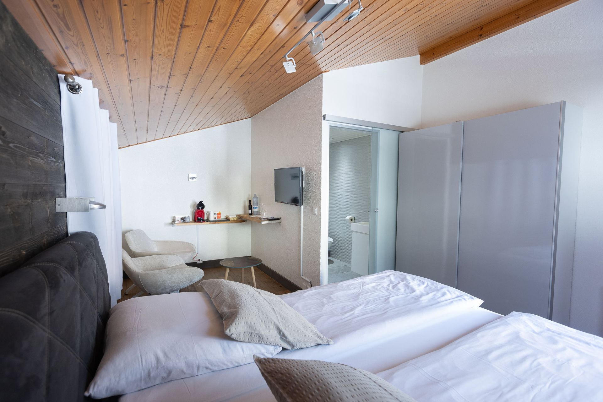 Vue de la chambre d'hôte - Le centre Chamoson