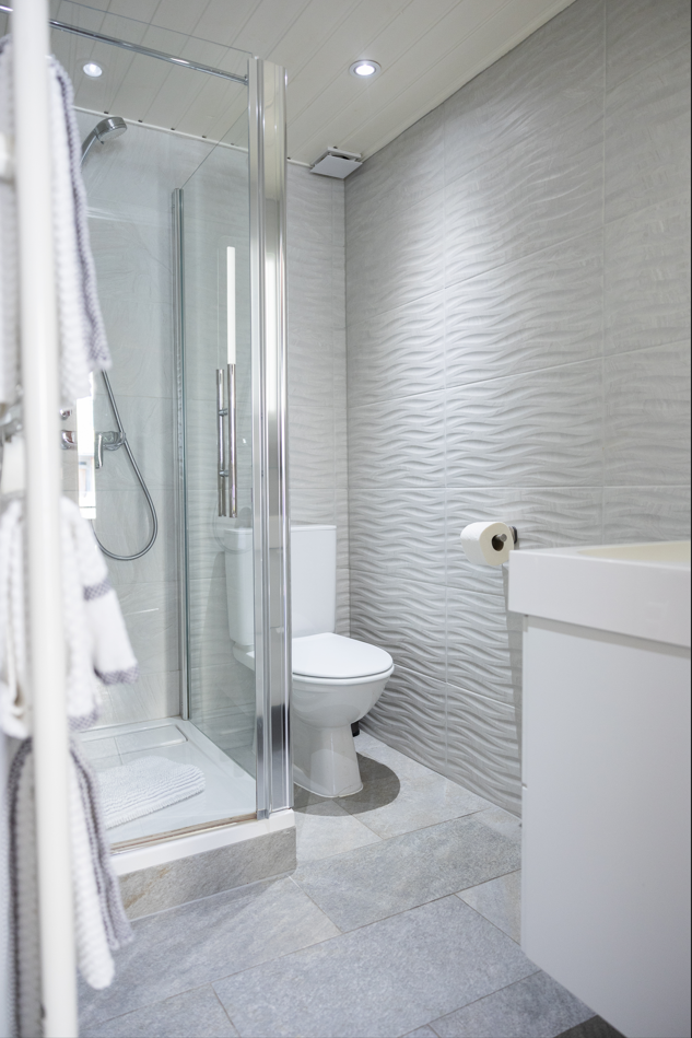 Salle de bain de la chambre d'hôte - Le centre Chamoson