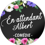 Logo En attendant Albert, comédie.