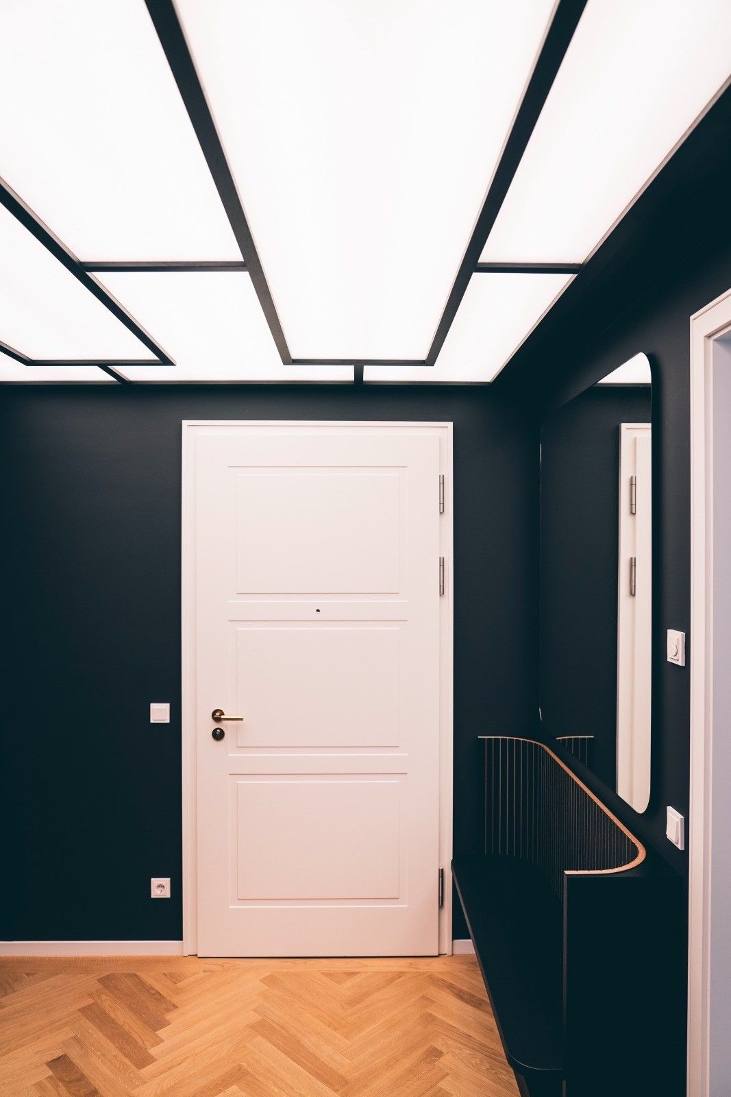 Dekenbeleuchtung Flur