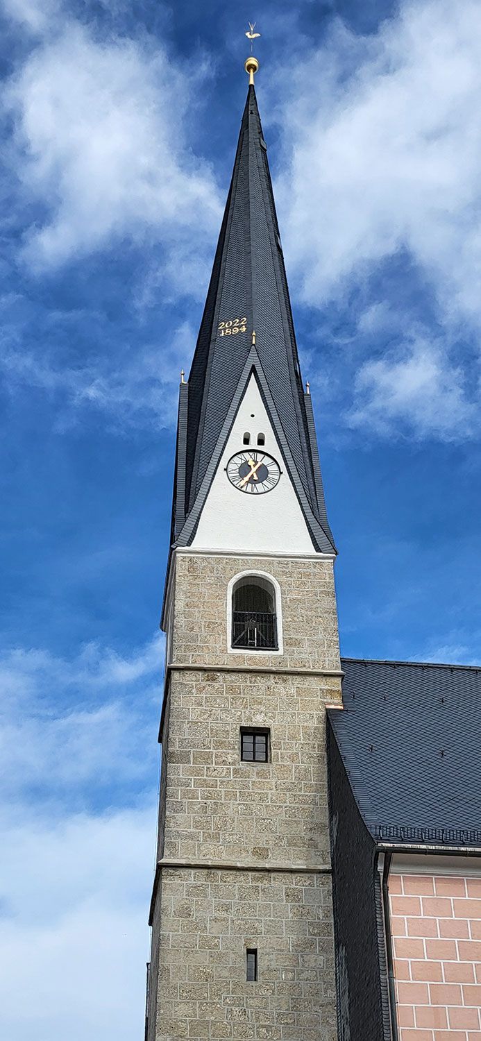 Historischer Kirchturm
