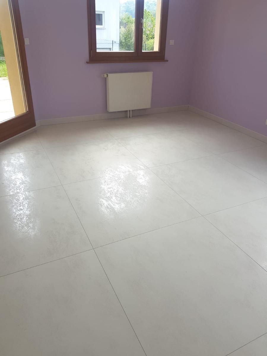 Mise en place du carrelage