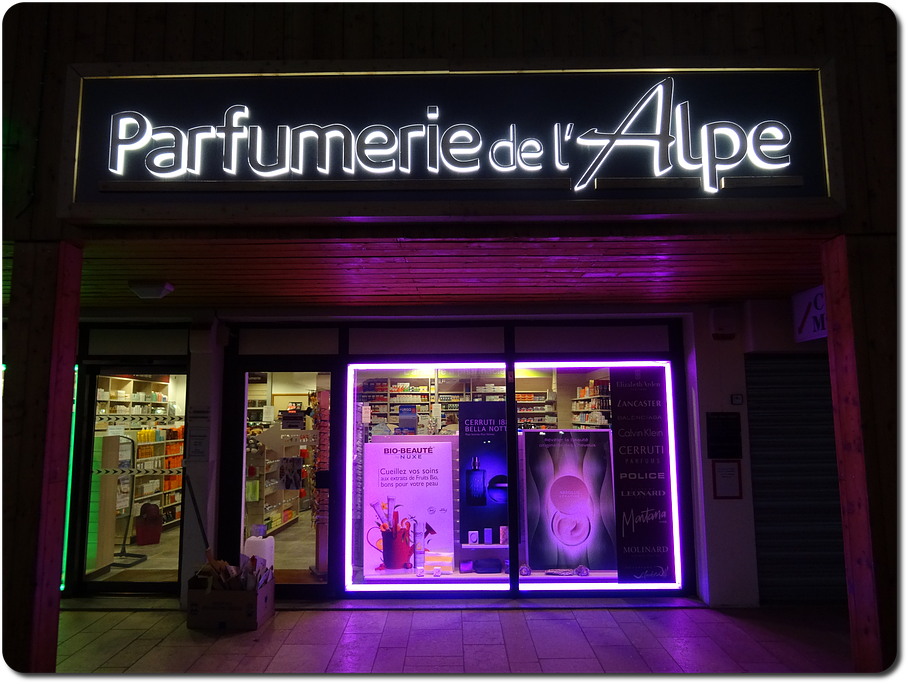 Parfumerie de l'Alpe Becker Publicité