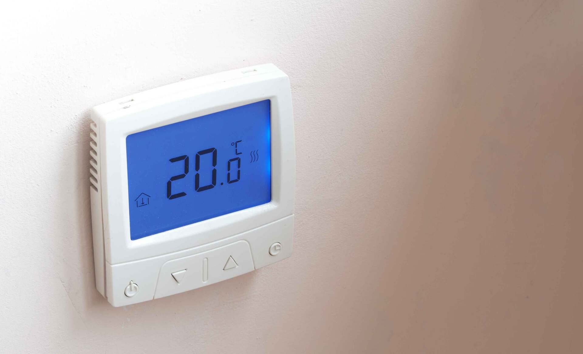 Thermostat dans une maison