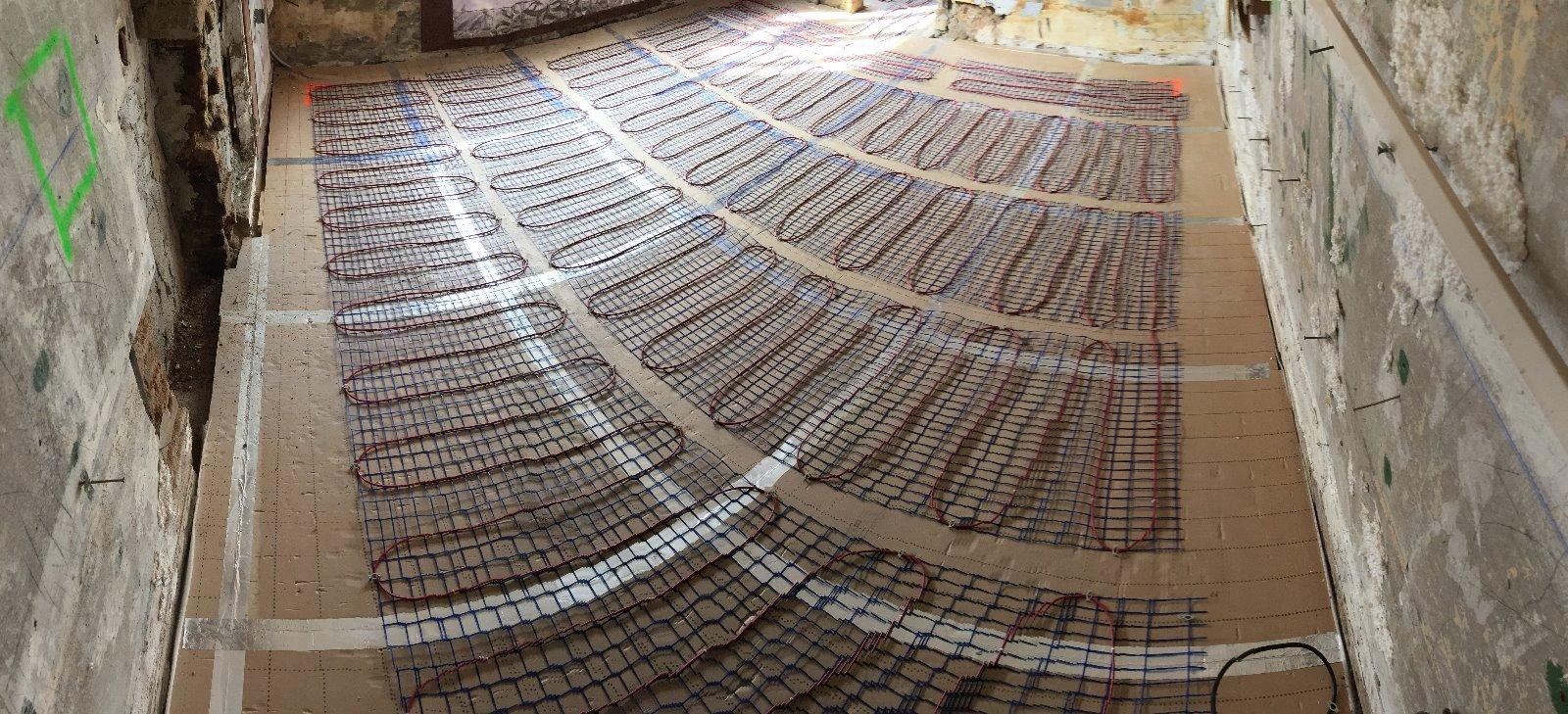 Installation éléctrique sol 2