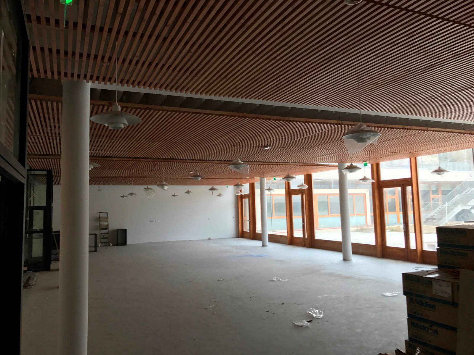 Vue de l'intérieure salle