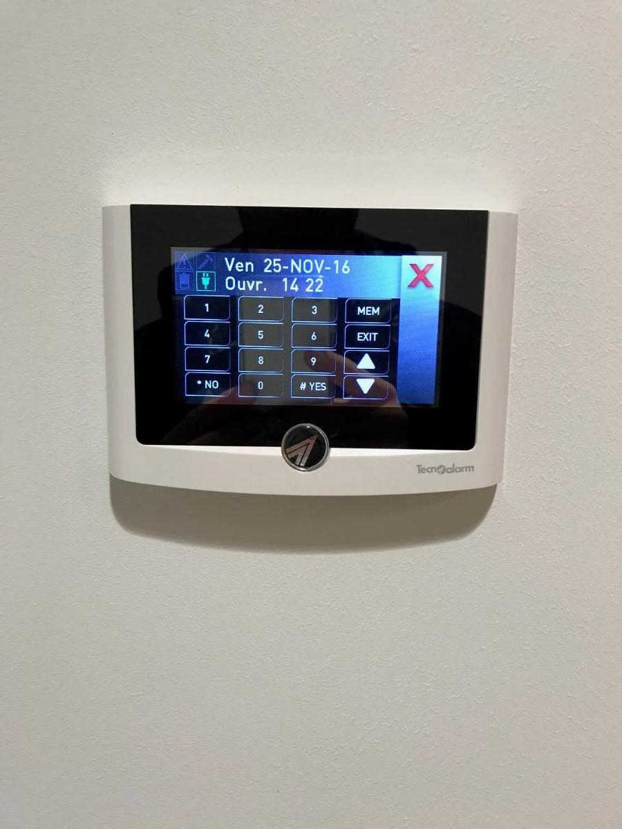 Tablette code ouverture