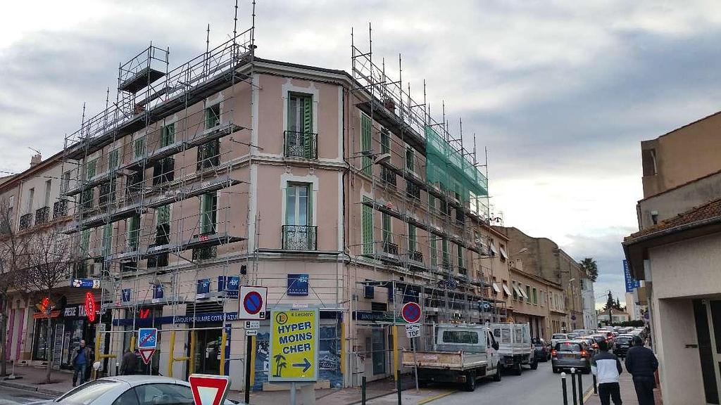 Echafaudage région PACA