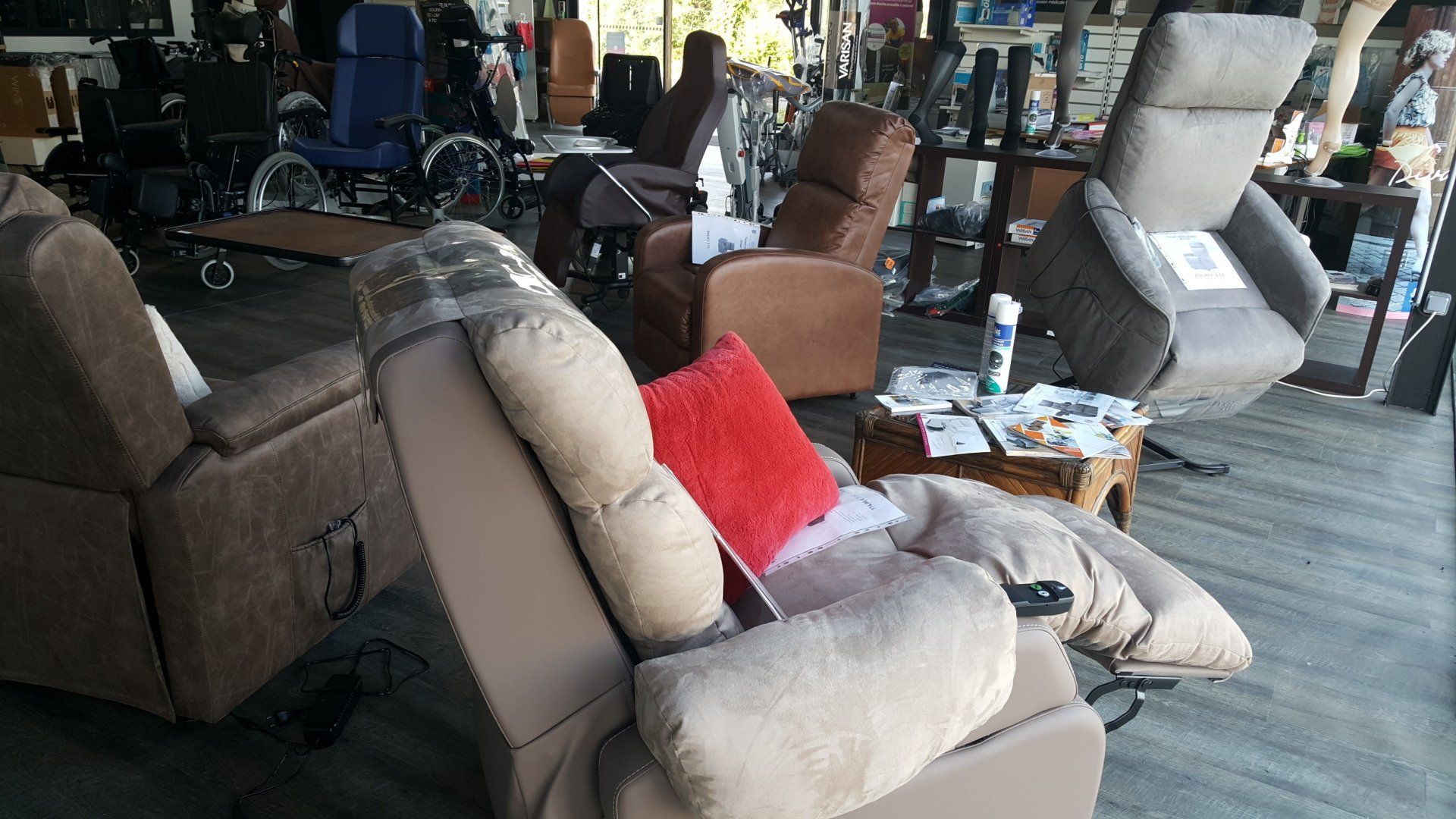 Matériel de confort