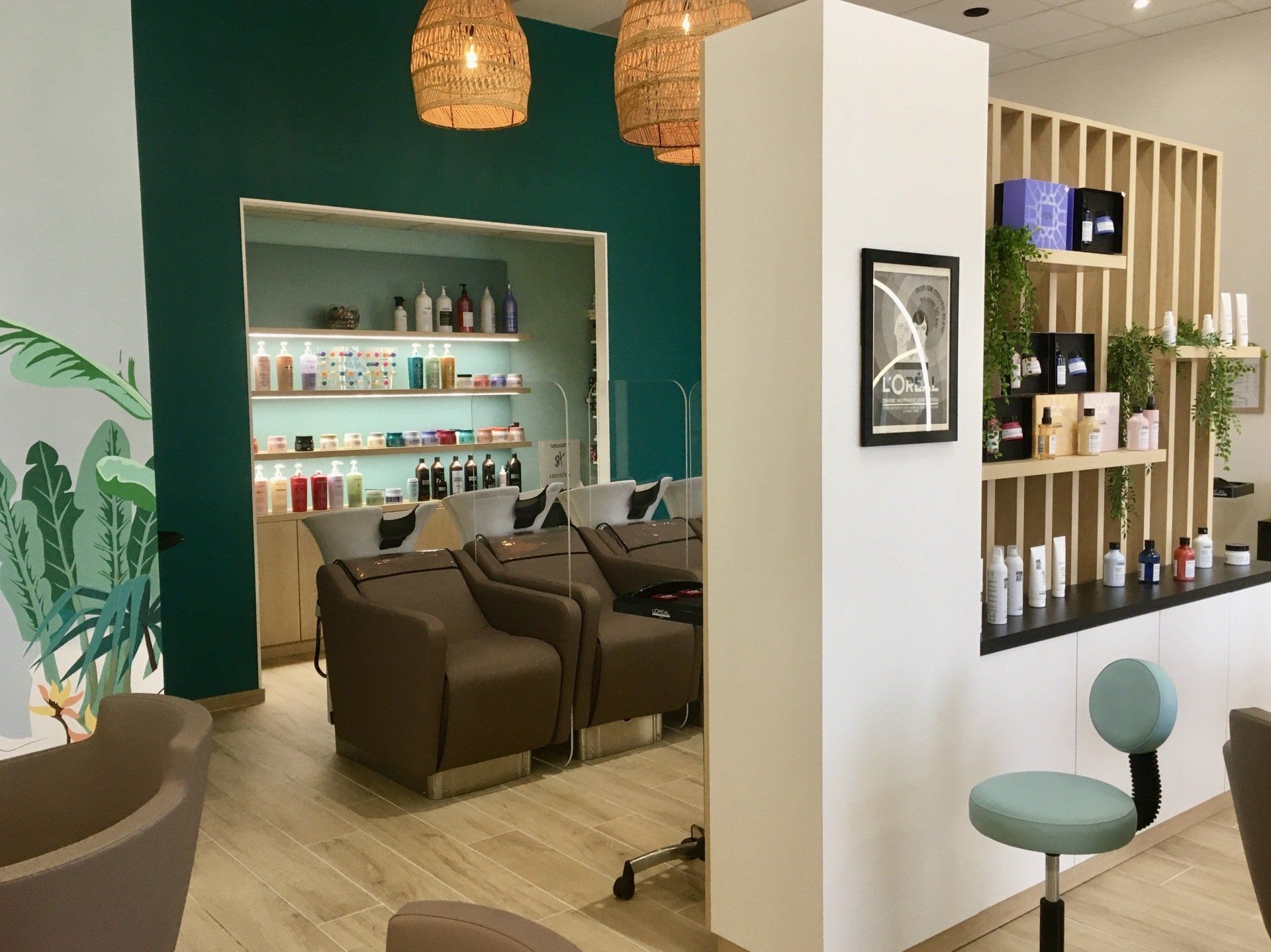 Salon de coiffure mixte