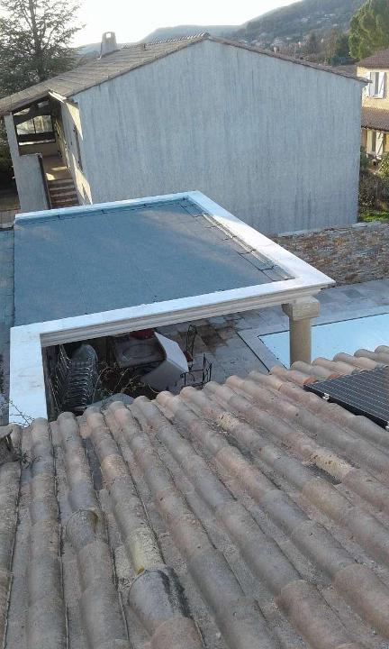 Étanchéité d'un carport