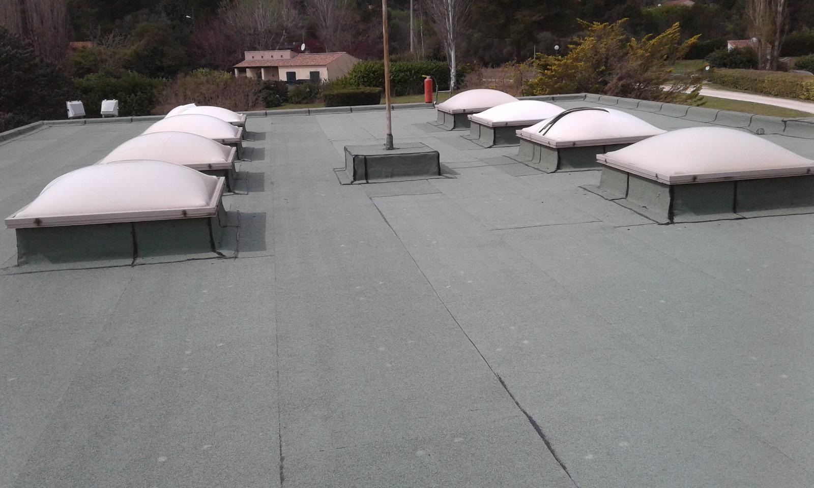 Étanchéité de toit plat