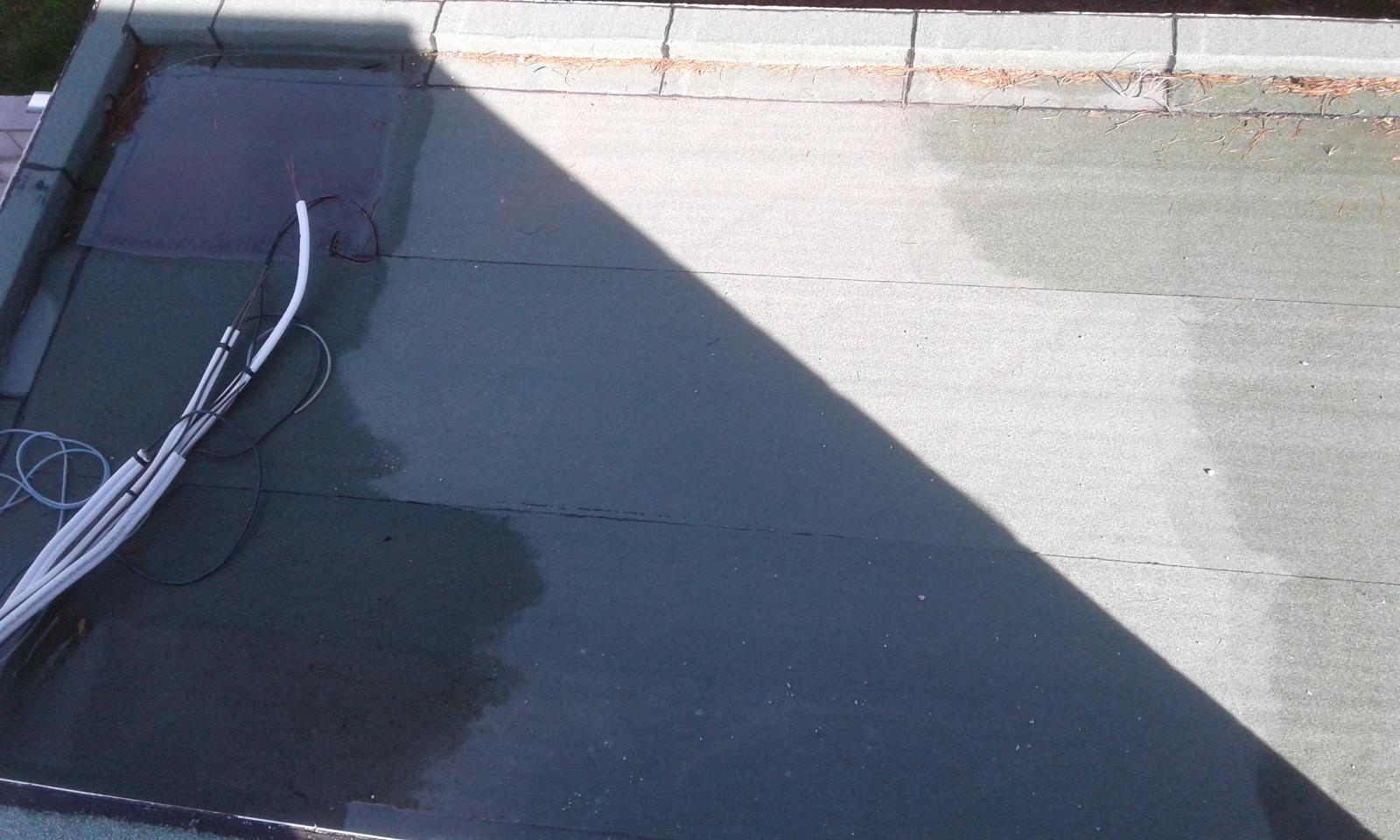 Étanchéité de toit plat