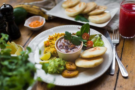 menu végétarien gastronomique