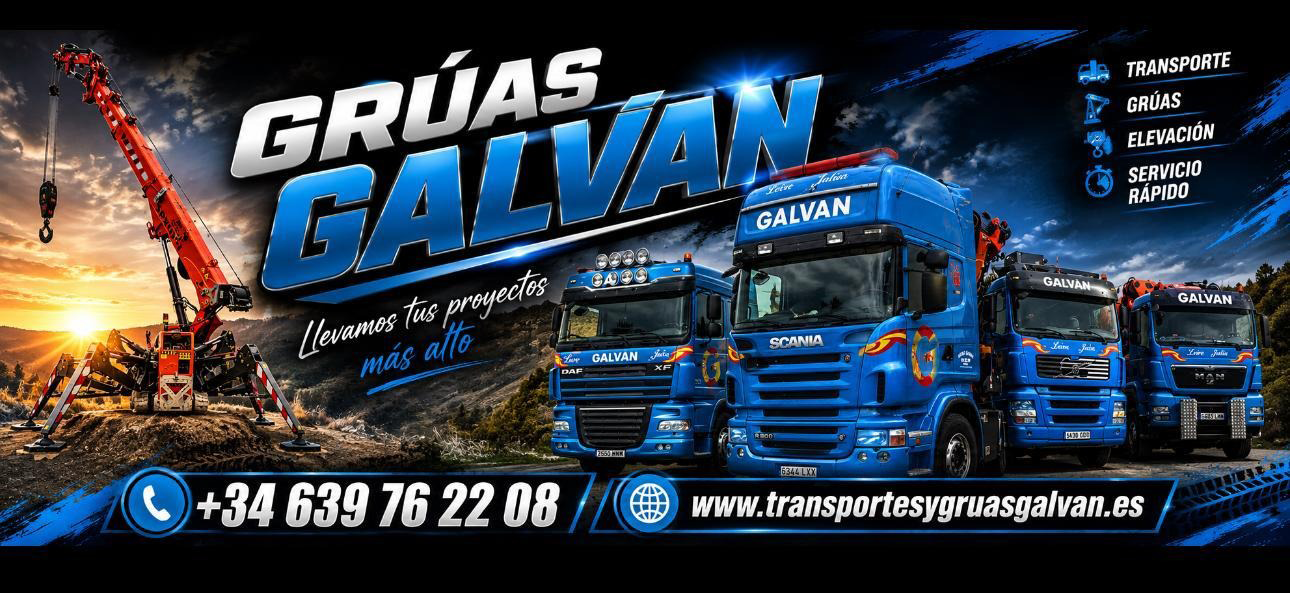 Transportes y Grúas Galván - Alquileres Galván