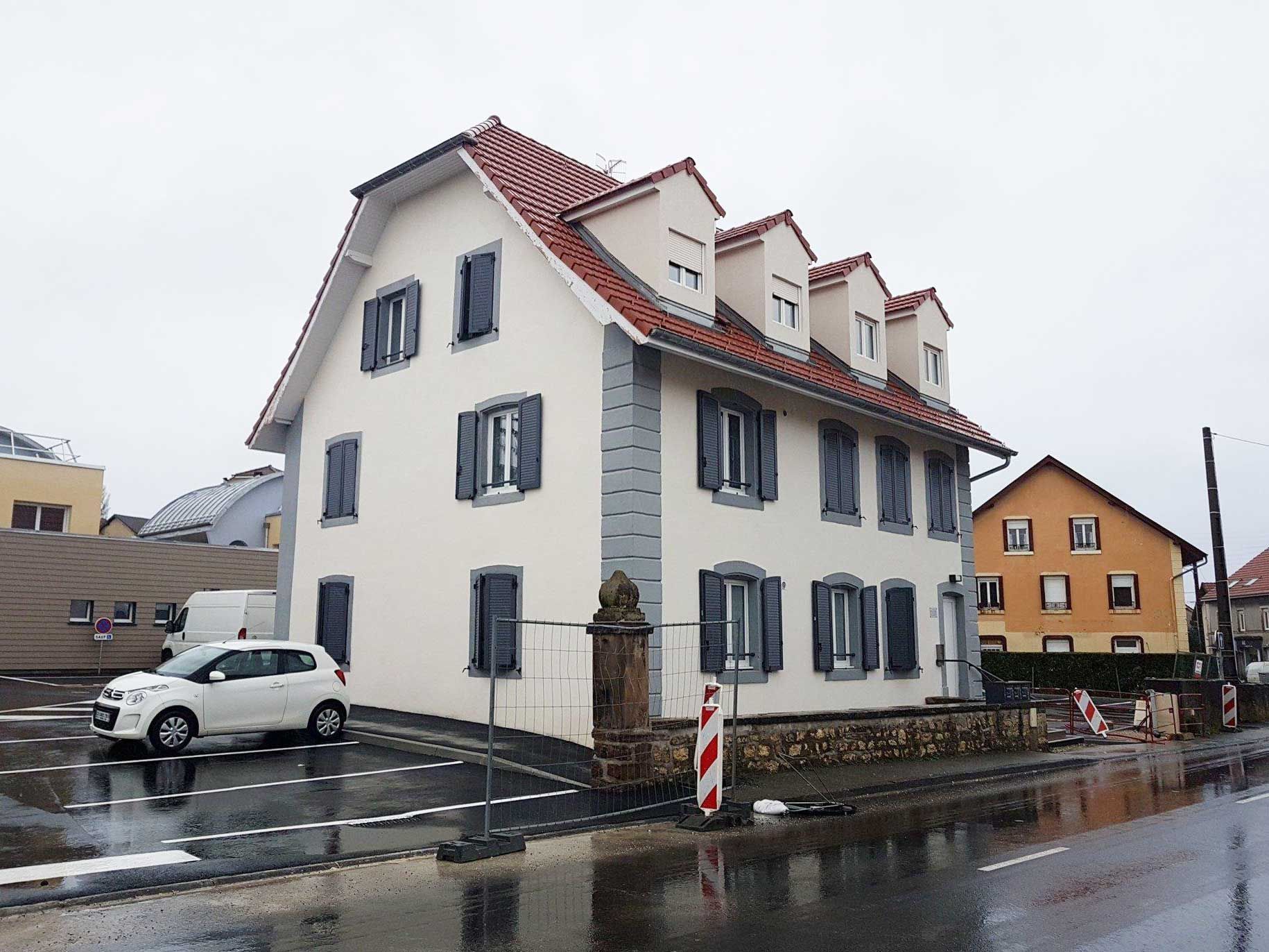 Couverture rénovée sur maison particulière