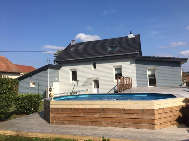 Maison bardée suite  son isolation par l'extérieur 2