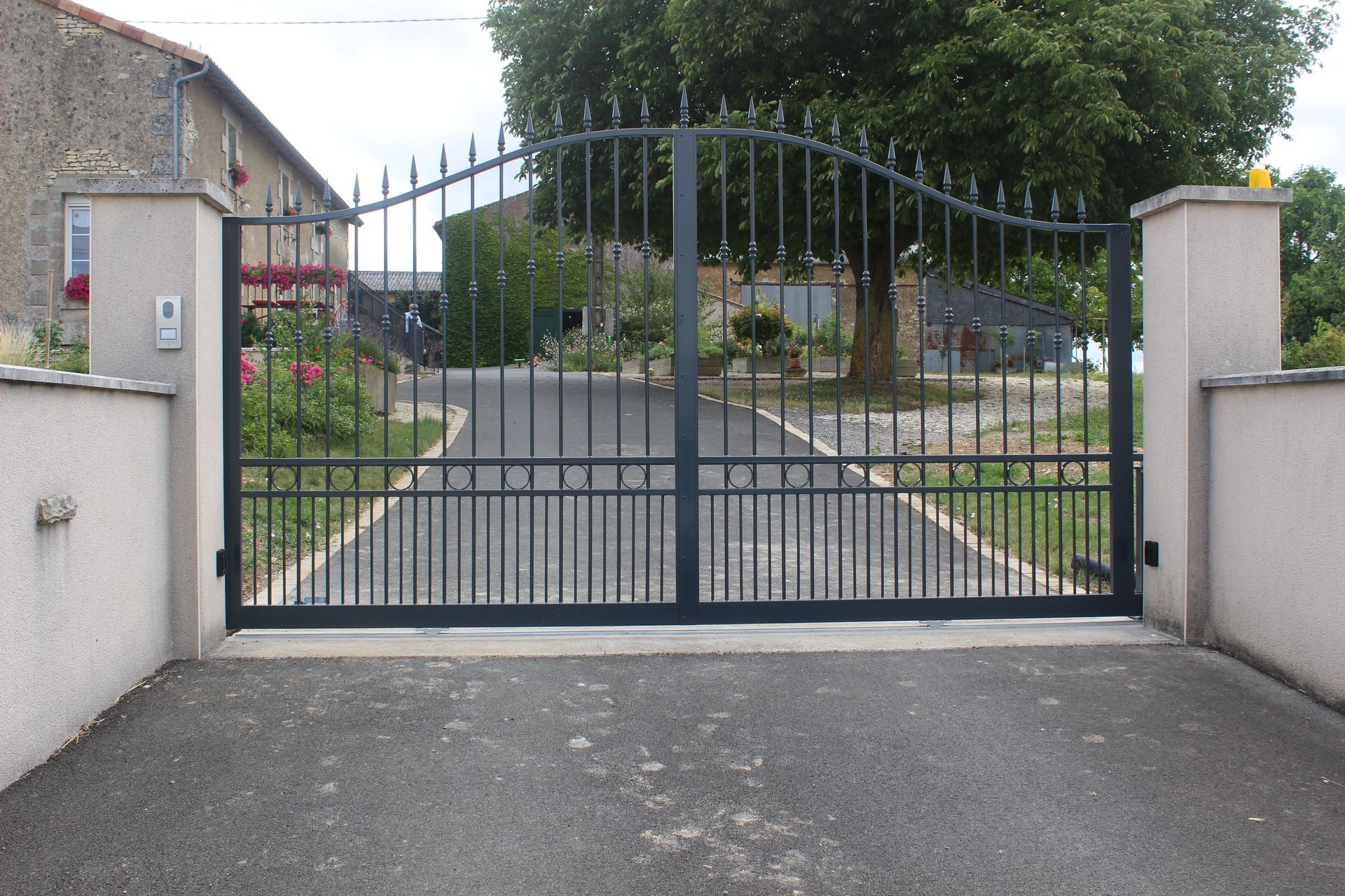 Portail en métal