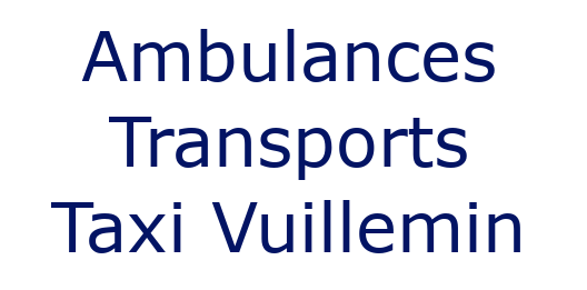 Logo des Ambulances Transports Taxi Vuillemin