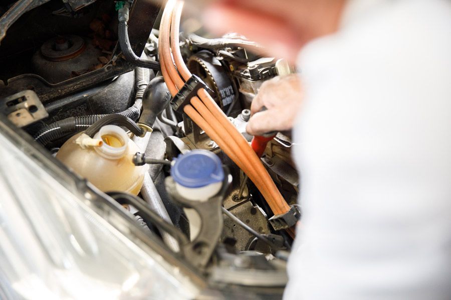 Entretien d'une voiture