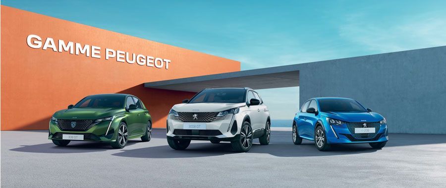 Flotte de véhicule de la gamme Peugeot