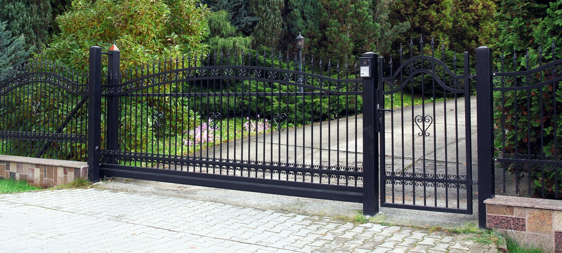 Automatisation de portail alu