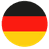 Icon Sechseck mit Deutschlandflagge