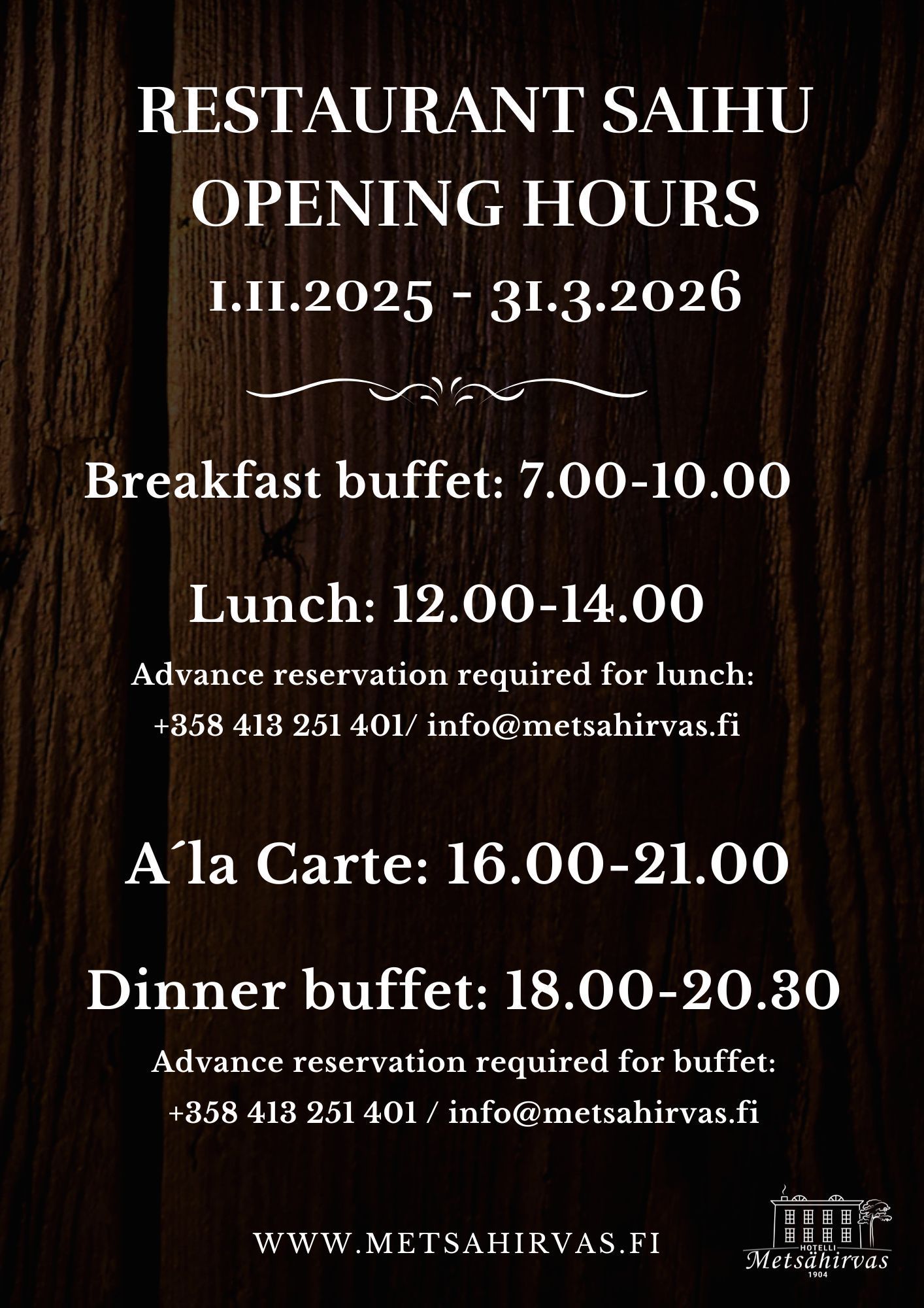 Hotelli Metsähirvas