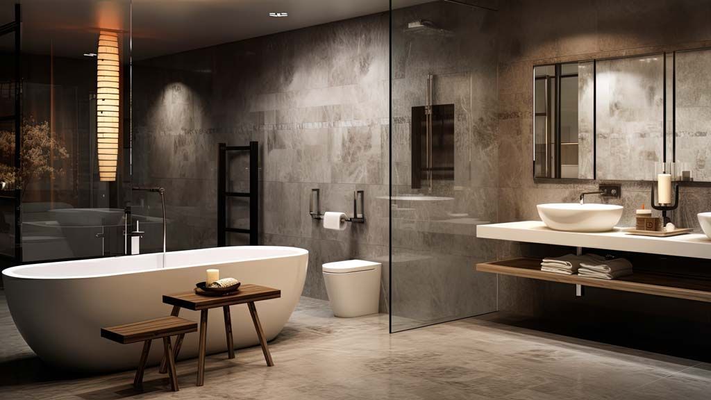 Salle de bains rénovée