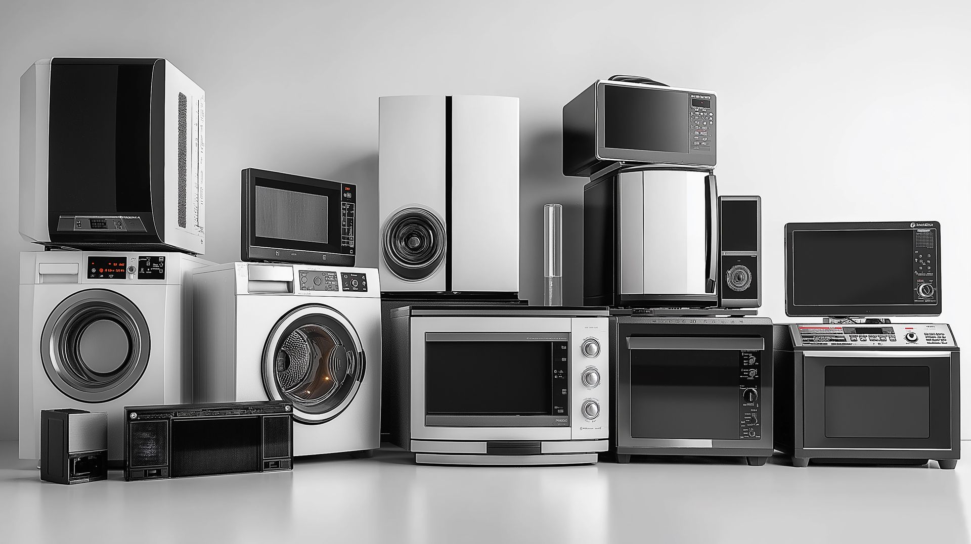 Plusieurs appareils électroménagers