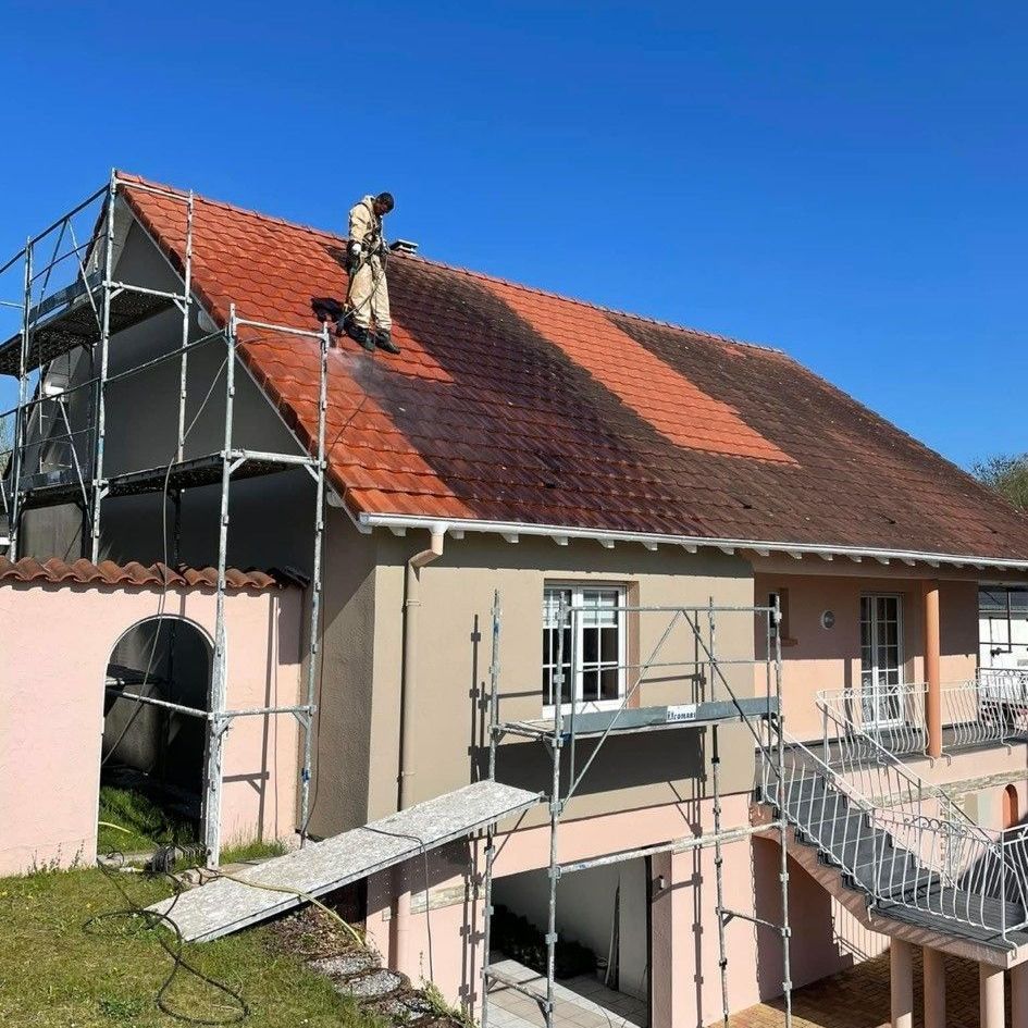 Nettoyage de toiture