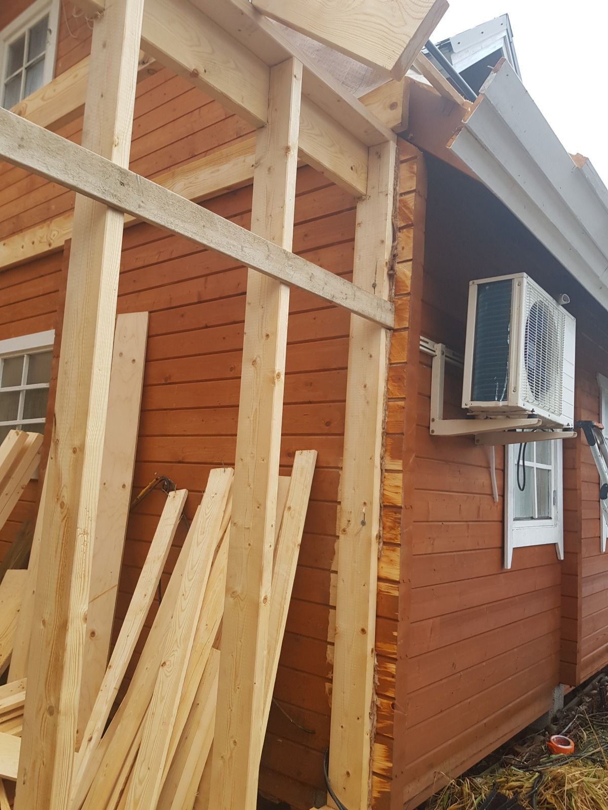 Lisärakennusten rakentaminen