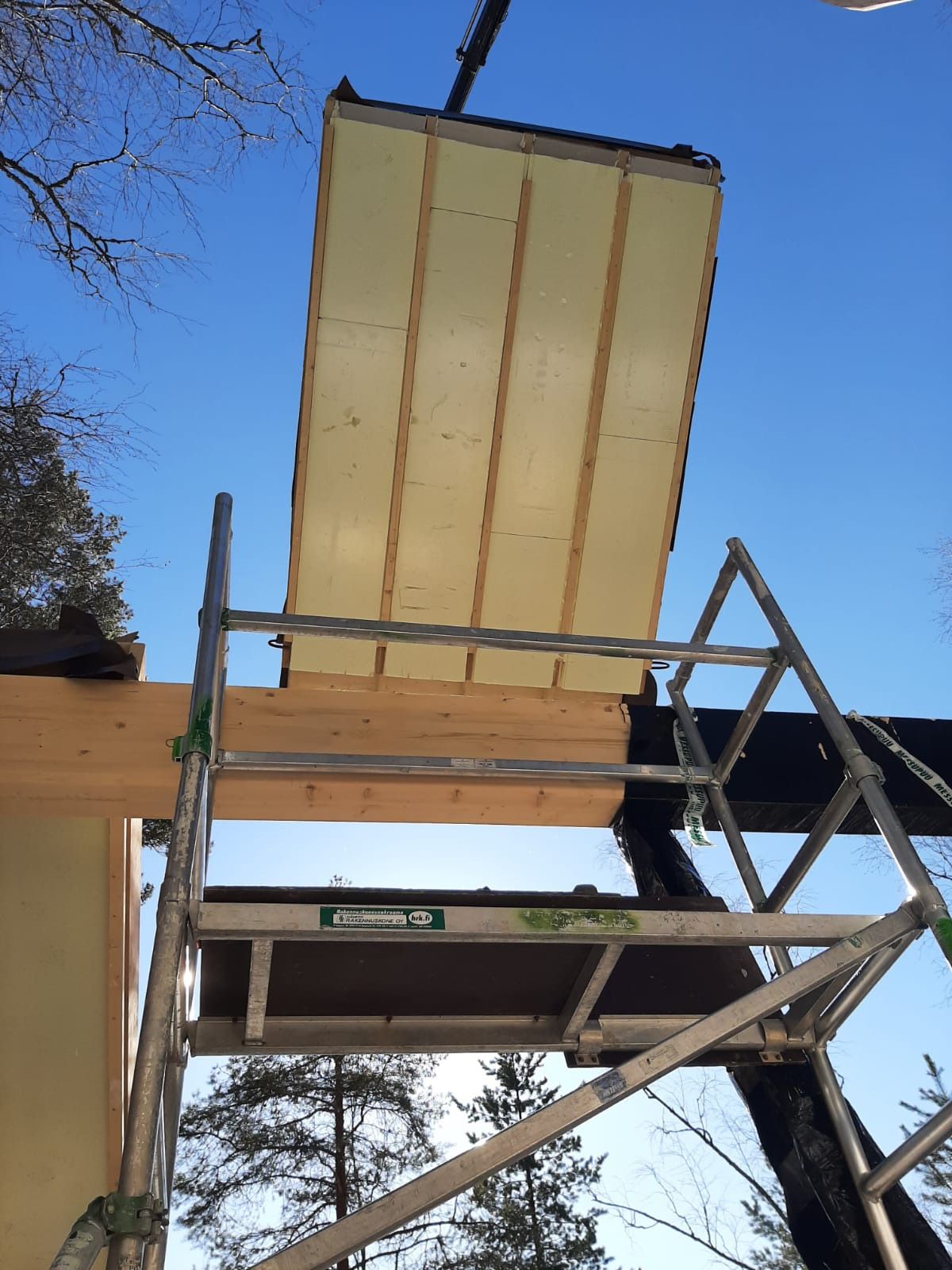 Kattotyöt uudsrakennuksiin