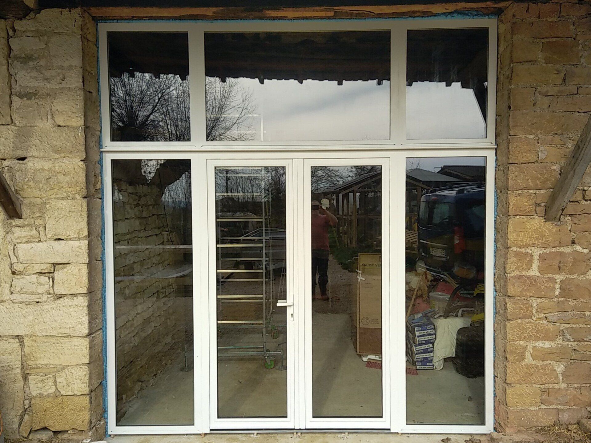 Photo d'une baie en aluminuin kline