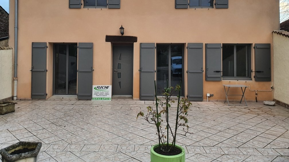 Photo d'une porte d'entrée sécurisé