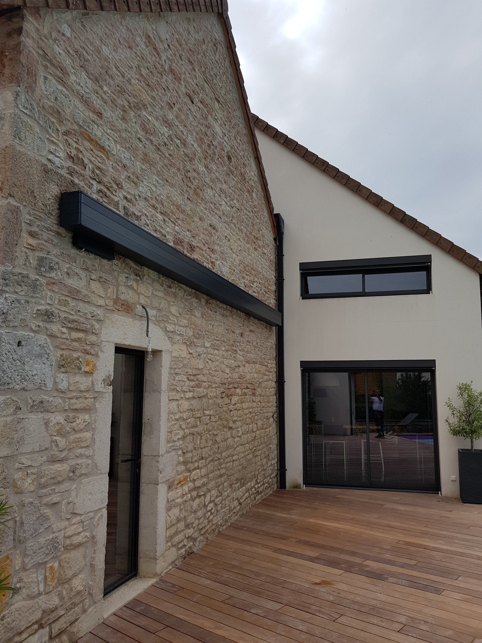 Photo d'une installation de sotre coffre fermé