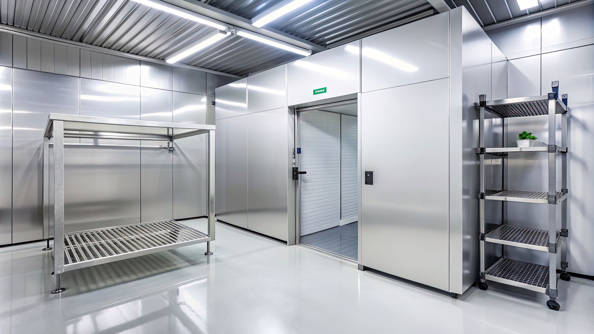 Installation d'une chambre froide