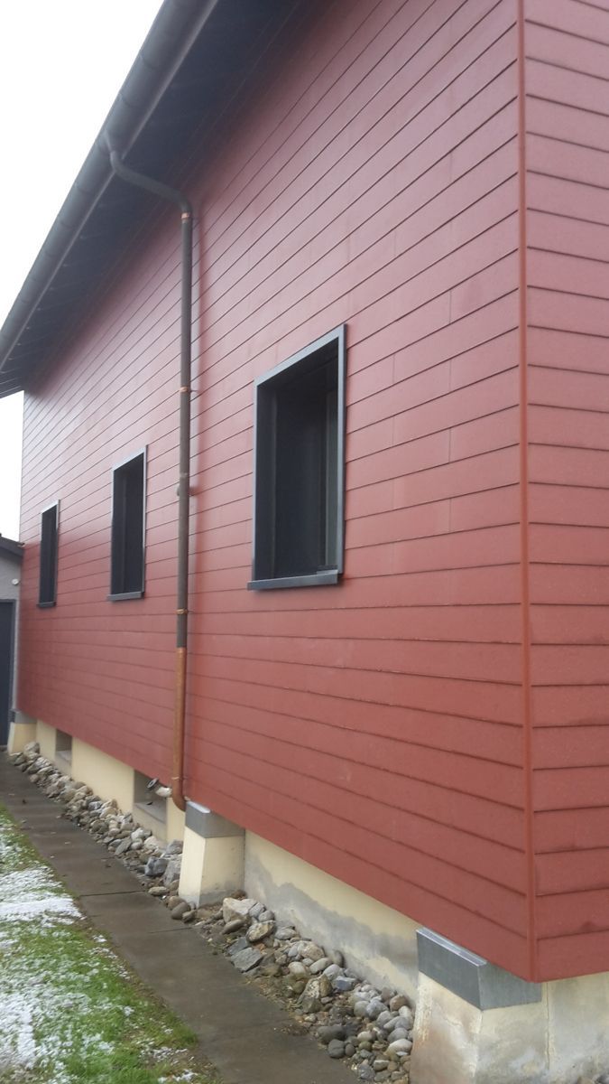 Eternitfassade von Galliker Bedachungen GmbH