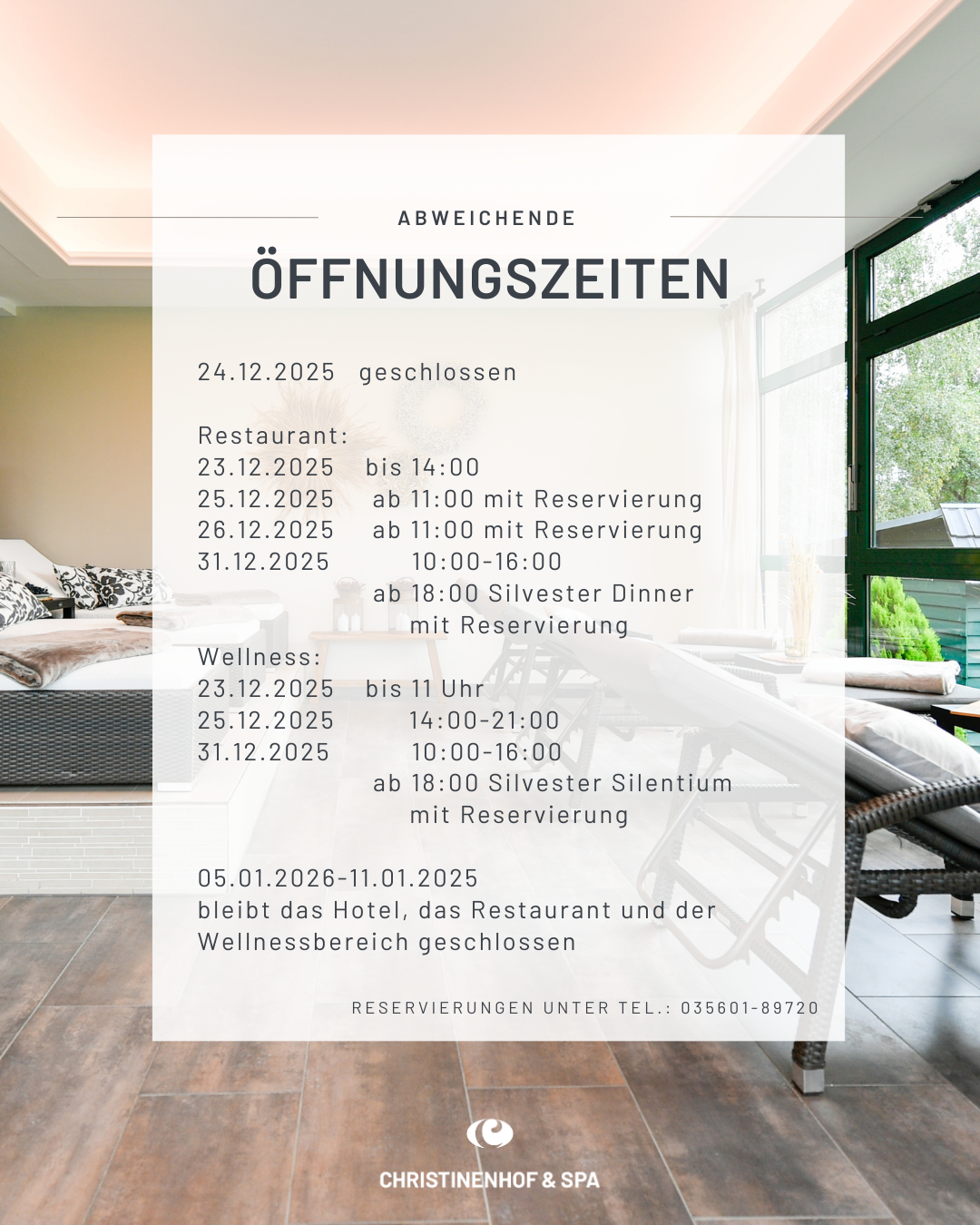 alternative Öffnungszeiten