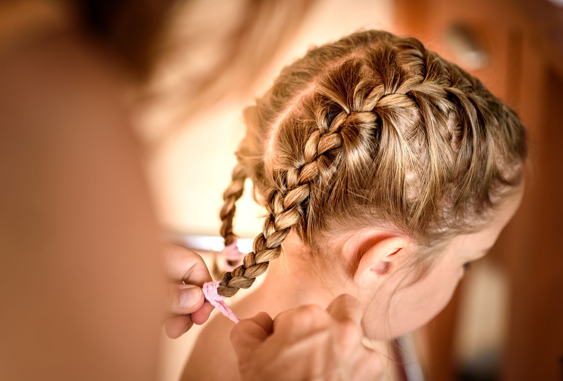 Tresses d'une fille