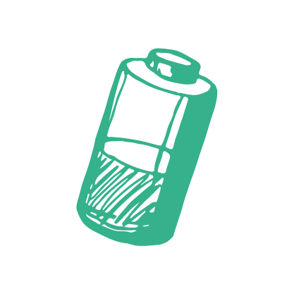 Schéma d'une batterie de stockage virtuel.